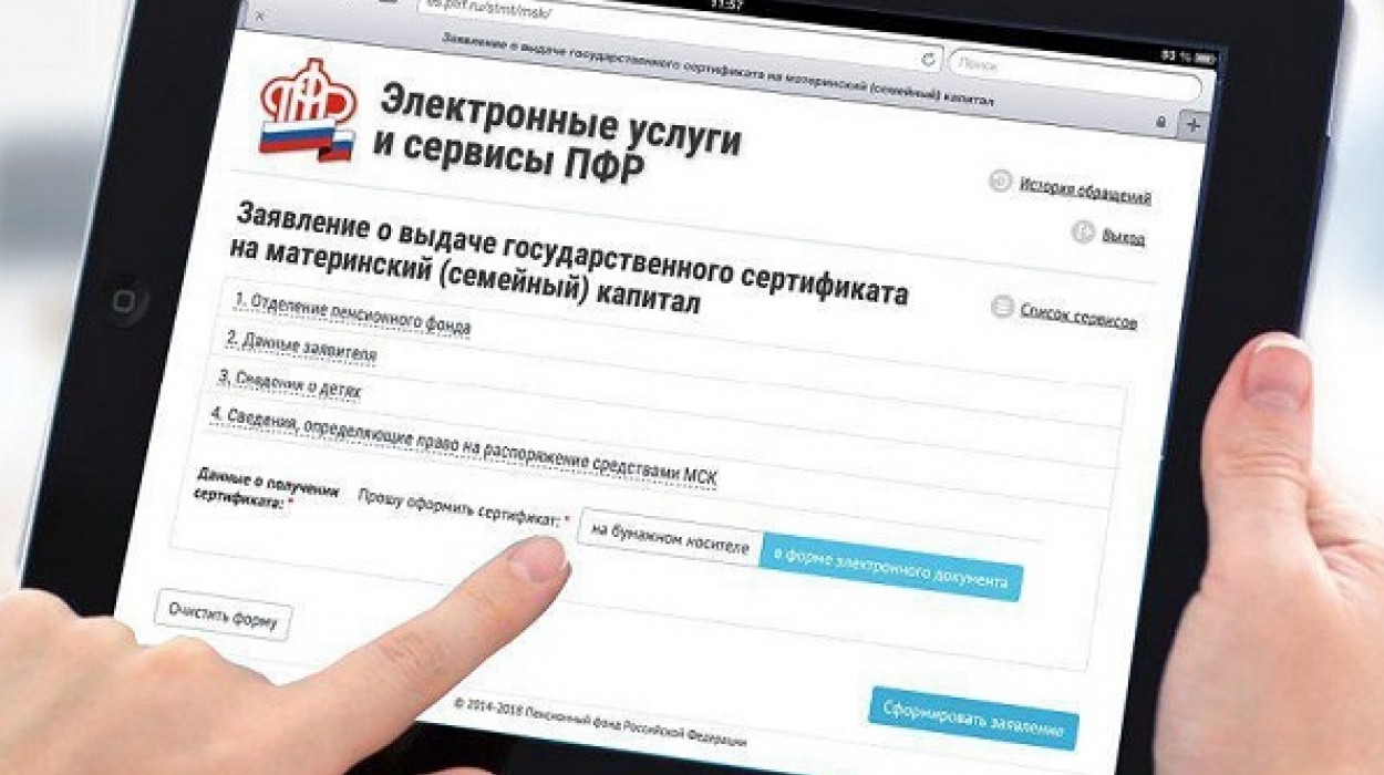Жители Ставрополья могут получить сертификат на материнский капитал в электронном виде