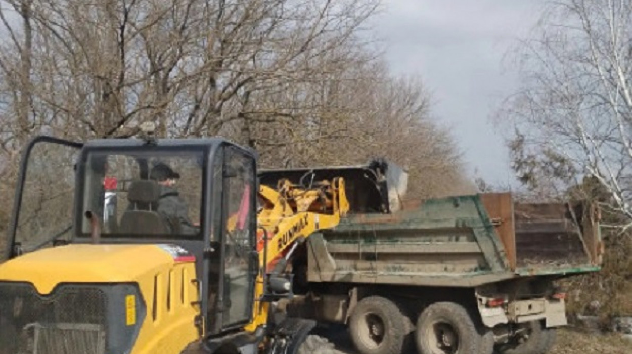 Уборка кладбищ к Пасхе