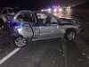 Три автомобиля ДПС всмятку протаранил пьяный водитель "Рено Дастер" под Ставрополем