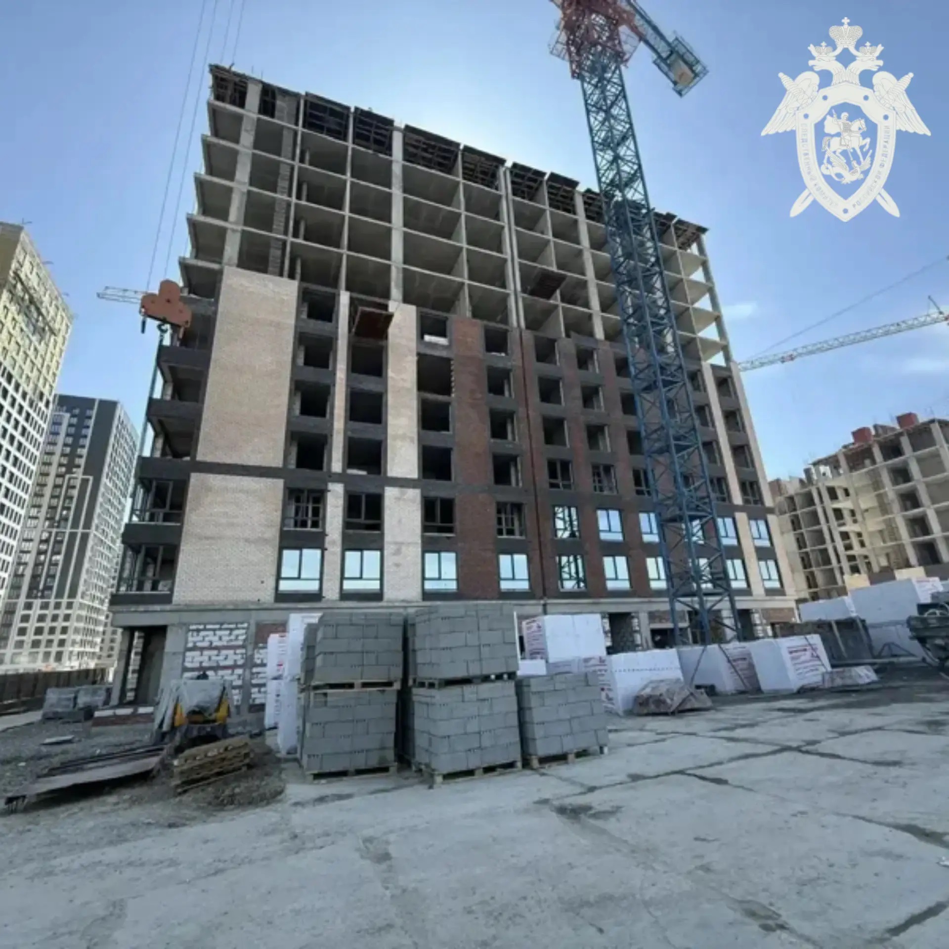 Двое рабочих погибли в Ставрополе из-за обрушения стройплощадки. Возбуждено уголовное дело.