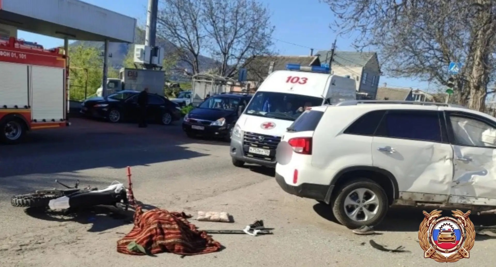 В Пятигорске в ДТП на питбайке погиб 15-летний подросток, его пассажир в реанимации