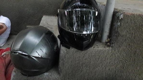 В Буденновском районе мотоциклист и пассажир выжили благодаря защитной экипировки