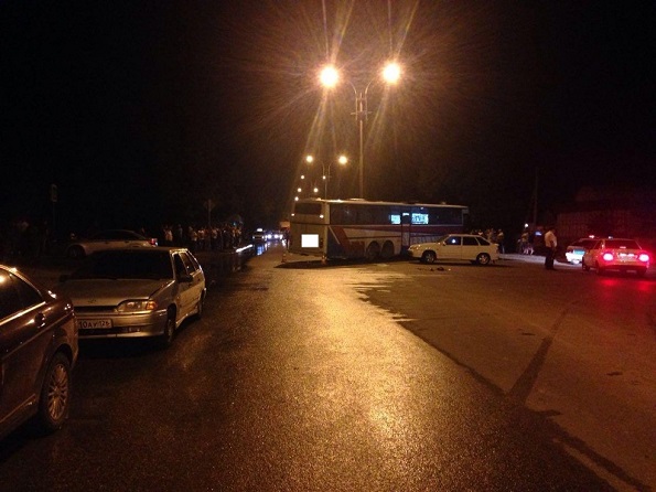 В Пятигорске в ДТП с автобусом погиб мотоциклист и пассажир мотоцикла