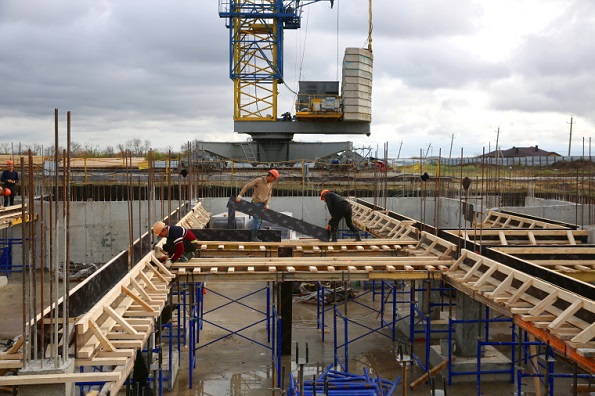 Строительство детского сада на Южном обходе