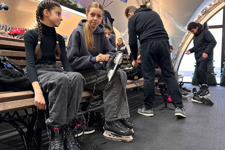 Каток «В сердце города» в Ставрополе