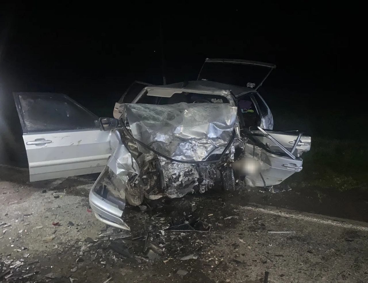 ️Четыре человека, включая двоих детей, погибли в ДТП в Александровском округе