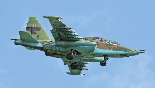 Су-25УБ — учебно-боевая версия штурмовика Су-25 «Грач»