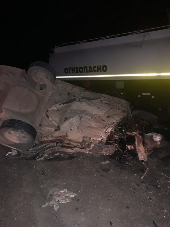 В Грачевском районе погиб водитель легкового авто, столкнувшись с грузовиком «Даф»
