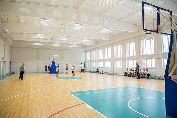 Спортзал в Ставрополе новая школа №45 на 1000 учеников