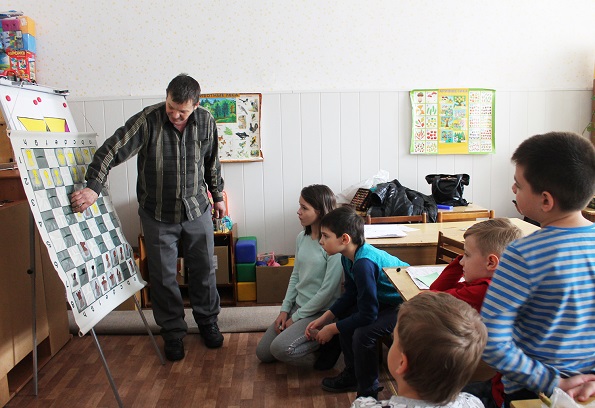 В Ставропольской психбольнице №1 открылась школа шахмат для детей